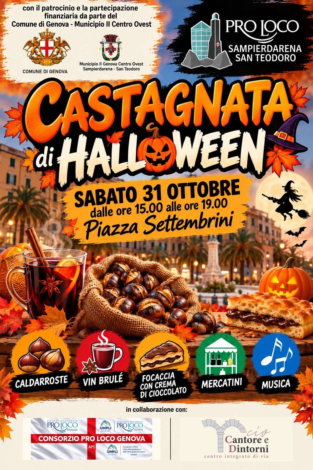 Castagnata di Halloween