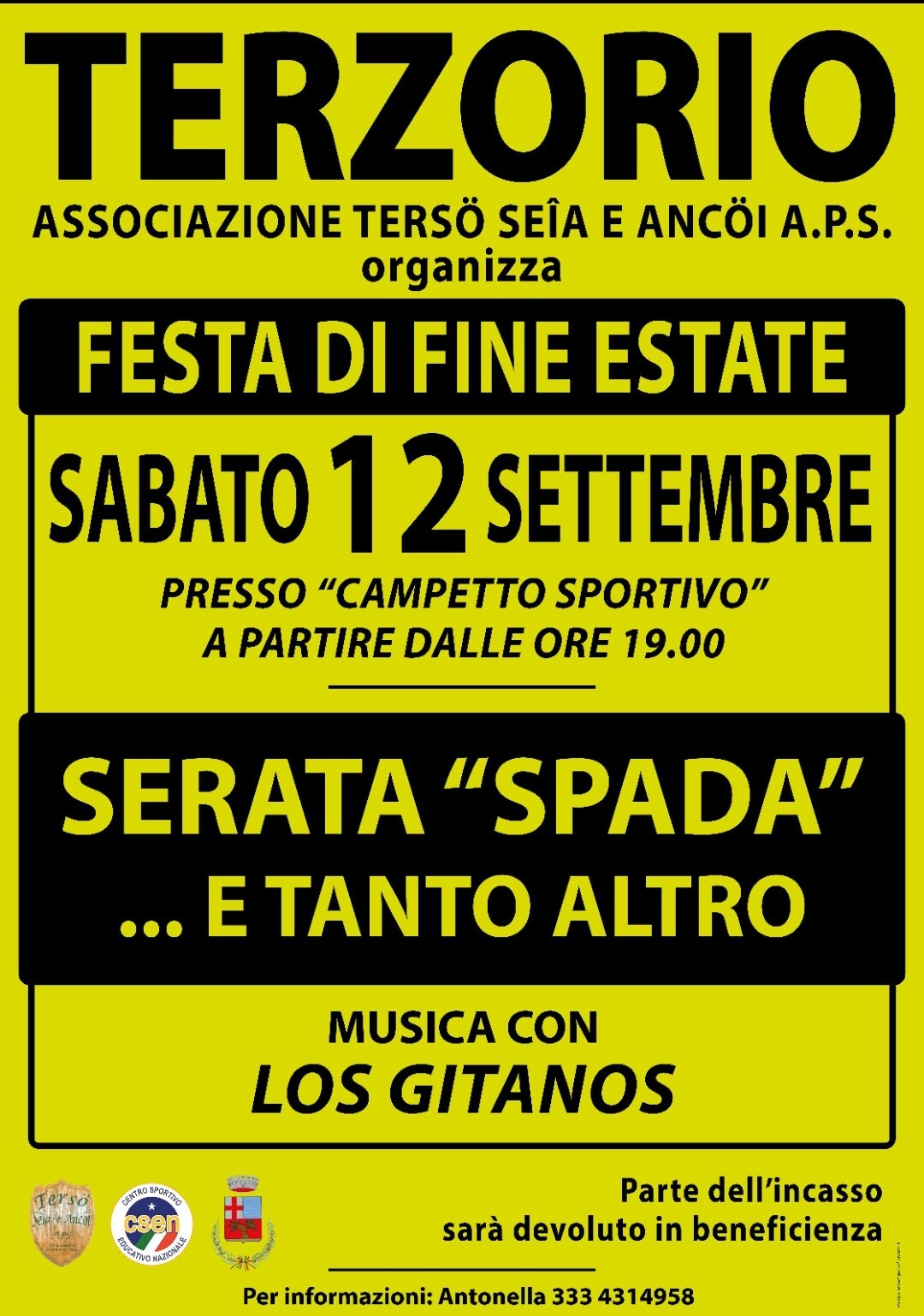 Festa di Fine Estate a Terzorio
