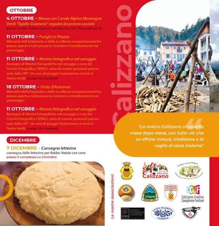 Festa d'Autunno a Calizzano