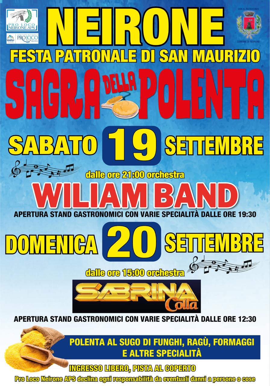 Sagra della Polenta a Neirone
