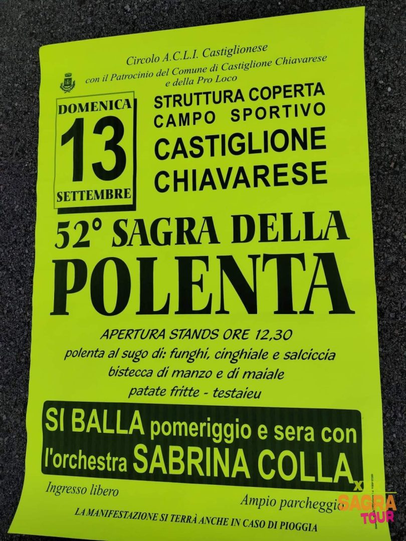 52° Sagra della Polenta