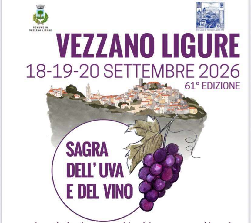 Sagra dell'Uva e del Vino - 61° Edizione a Vezzano Ligure