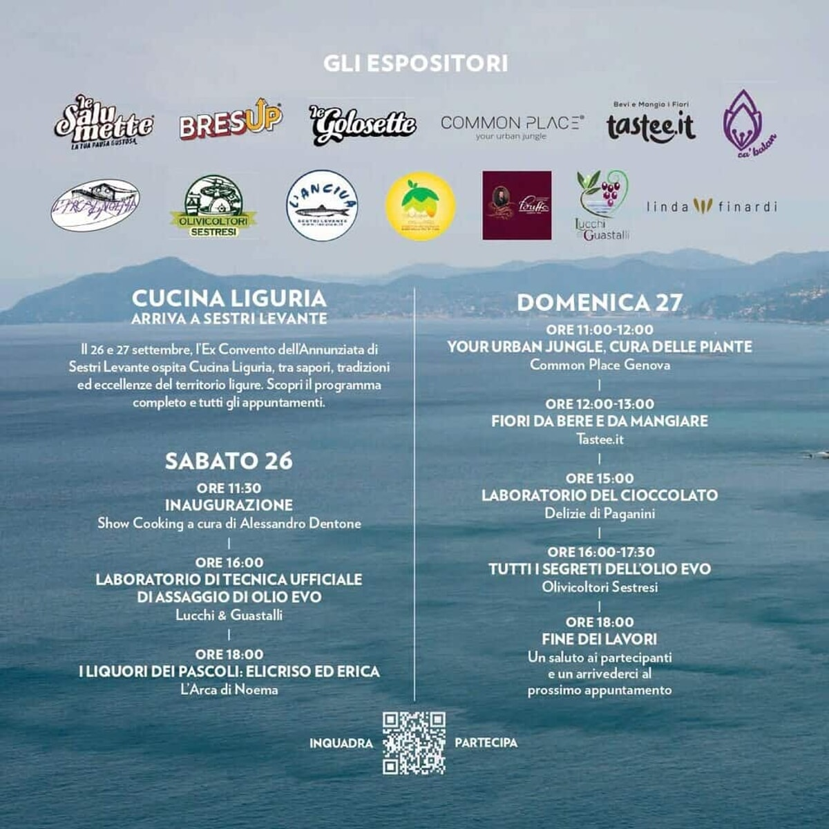 Cucina Liguria arriva a Sestri Levante